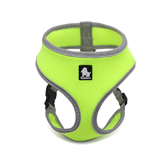WINHYEPET Harnais pour chienmaille Douce Confortable avec Bouton réglable Qui Peut être utilisé avec la Laisse de Marche pour Animaux de Compagnie WHPEU11911 Cover