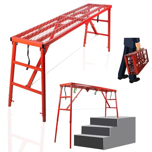 Folding Scaffolding Platform for Construction and Renovations