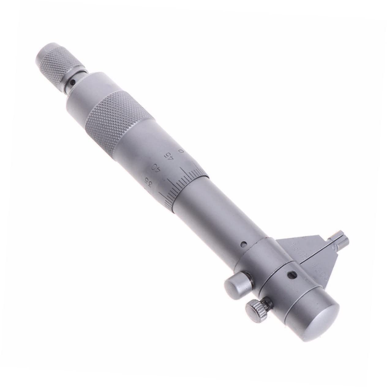 Inner Diameter Micrometer Precision Screw Micrometer Tool Carbide-Tipped Professional Measuring Instrument for Internal Dimensions Rustproof Wear-Resistant Random Style