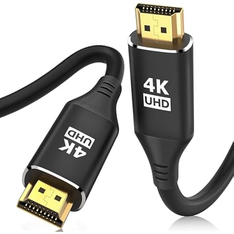 KELink 4K HDMI Cable 40Feet, in-Wall CL3 Rated HDMI Cable 2.0 Support (HDR10 8/10bit 18Gbps HDCP2.2 ARC) High Speed HD Shielded Cord Compatible with Roku TV/Laptop/PC/HDTV Cover