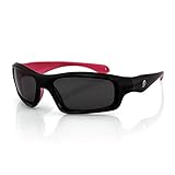 ZANheadgear Seattle Sunglass (Black/Pink Frame/Smoked Lens)
