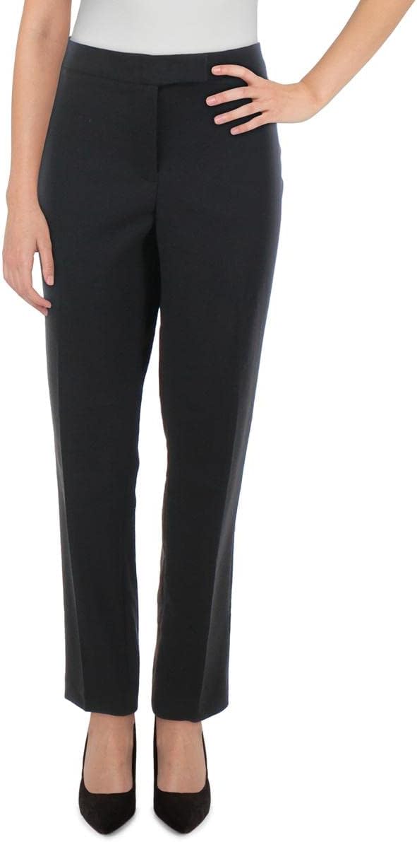 AK Anne Klein Women's Canvas Wide Leg Pant