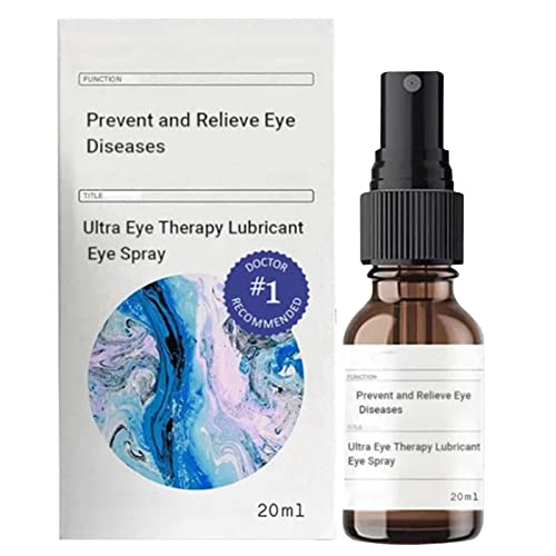 Sysdisen Spray para Ojos para Ojos Secos,Aerosol lubricante para Ojos Secos | Dry Eye Relief Mist Cleanser Solución hidratante para Hombres y Mujeres, 0.7 onzas