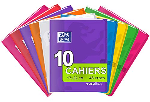 Cahiers Seyès OXFORD EasyBook 17x22 pour organiser les cours et les devoirs à la maison