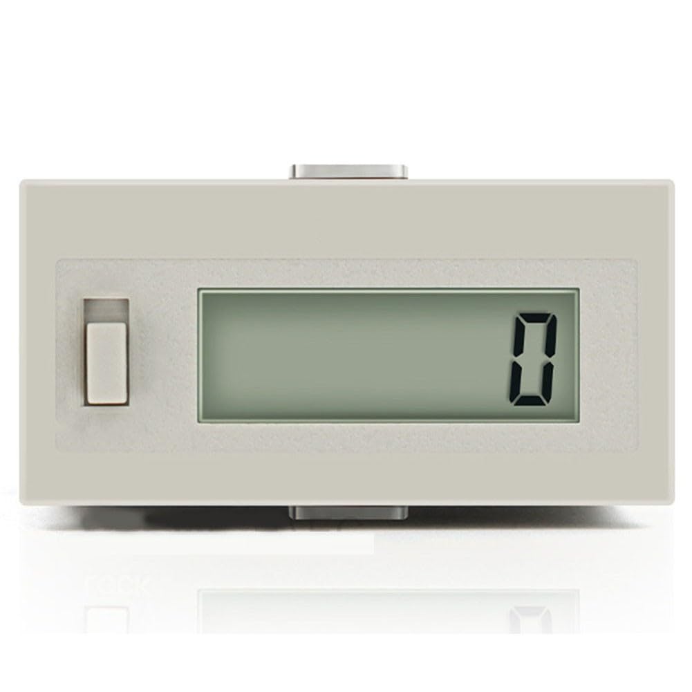 H7EC - Contatore elettrico digitale con display a 6 cifre, velocità di conteggio 10 volte/secondi, per applicazioni industriali