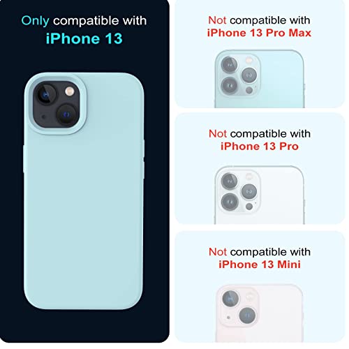 BAYNOS Cover Compatibile con iPhone 13, Silicone