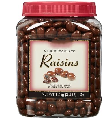 Raisins Milk Chocolate- Kirkland Signatur'e, 3.4 lb by Life of style
