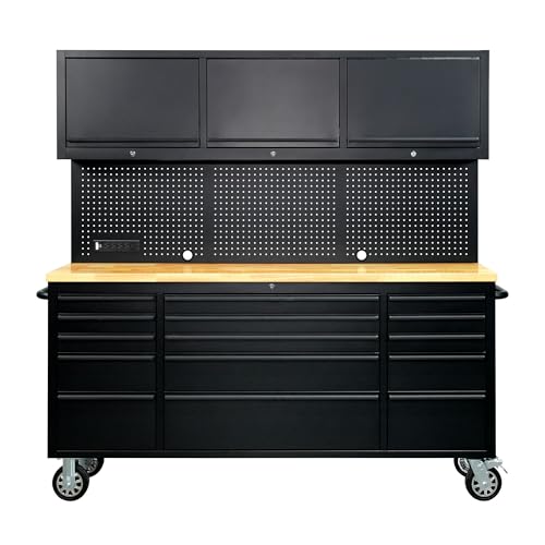 CT Copper Tailor 72-inch Rolling Tool Chest with Integrated Power