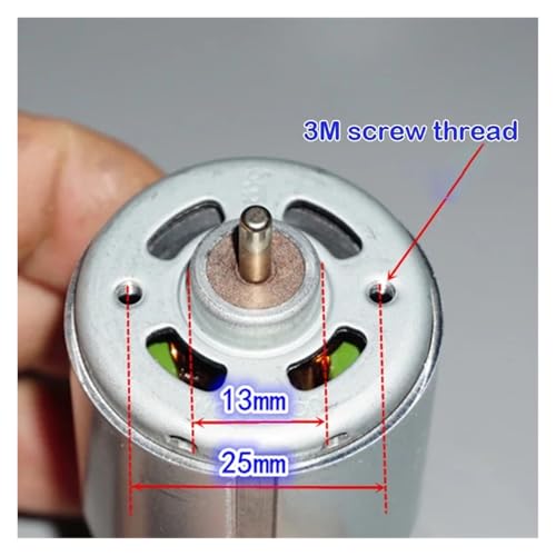 Motor eléctrico 12V para taladro sin cable miniatura 3