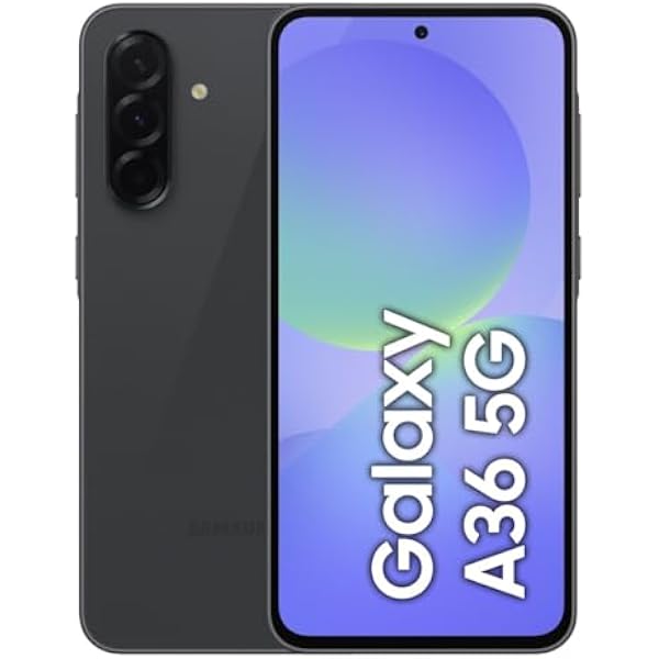 SAMSUNG A366 GALAXY A36 ENTERPRISE EDITION (6.7'' - 6/128GB) BLACK - Wersje niemiecka, hiszpańska, francuska, brytyjska, holenderska, belgijska i szwedzka