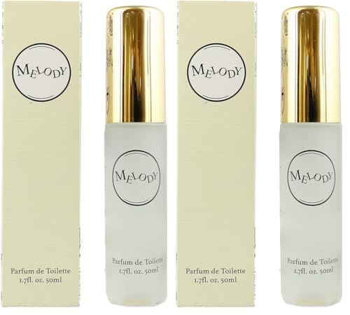 Milton-Lloyd Melody - Fragrance for Women - 50ml Parfum de Toilette (Paquete de 2)