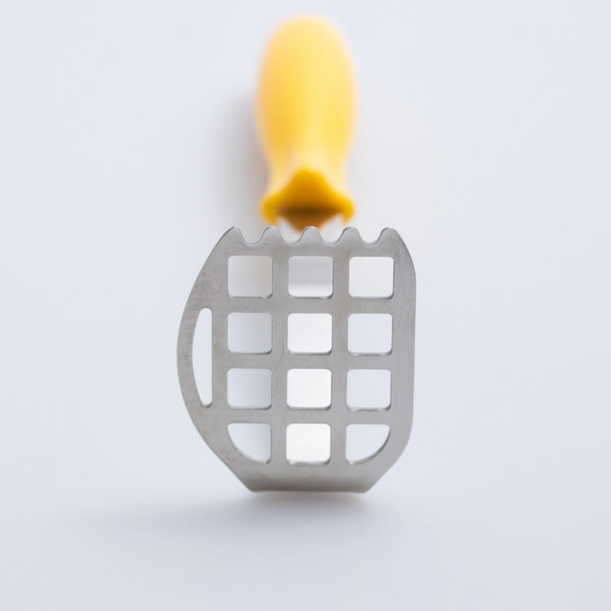 SUNCRAFT Smallish Eier- und Kartoffelstampfer, robuster Edelstahl, Handzerkleinerer für Kartoffeln, Avocado und Bohnen, 18,8 x 4,3 cm, Stampfutensilien