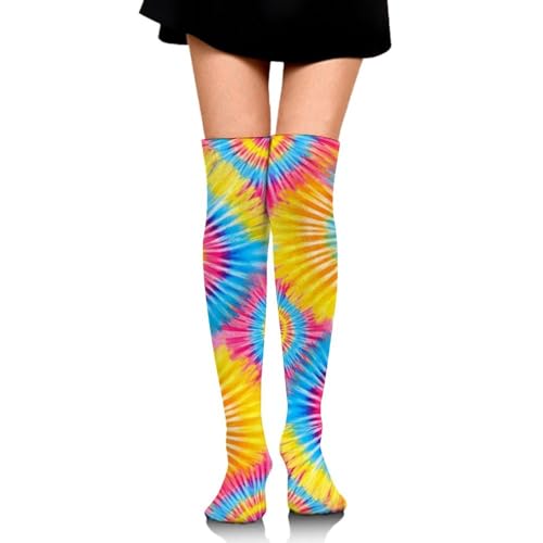 Women Girls Comfort Fit Dress Socks for Cosplay, Soccer, Hunting