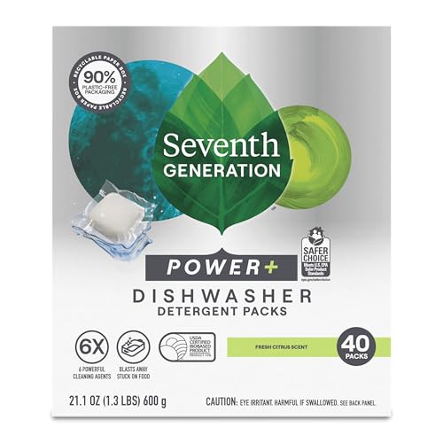 Seventh Generation Power Plus Dishwasher Detergent Packs