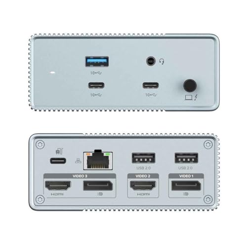 Targus HyperDrive GEN2 12-in-1 USB-C Docking Station, black, Standard - Image 4