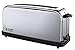 Russell Hobbs Tostapane Lungo, 2 Fette di pane larghe, 1200 W, Griglia inclusa Scaldapanini, Toast, Scaldabrioche, Scongelamento, Raccoglibriociole, Temperatura regolabile, Victory 2LS, 23510-56