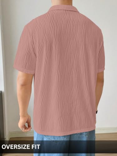 Image of Leriya Fashion Cotton T-Shirt for Men - Soft Breathable Fabric | Regular Fit Half Sleeve Collar Tee for Summer Casual Wear (Available in Plus Size)