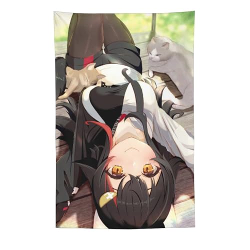 zCu Hololive ^yXg[ Ǌ| CeA Ǐ  @\ z|X^[ X Ԏd؂ J[e  C] 60"x90"