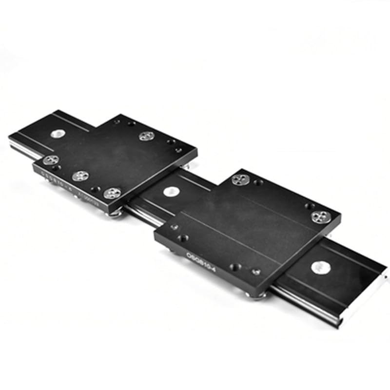 1 Guida lineare a rulli OSGR10 300 400 500 600 700 800 900 1000 1100 mm + 1 Carrello Scorrevole con Blocco Ruota OSGB10 for Stampante 3D(1pc OSGB10-4UU,500mm)