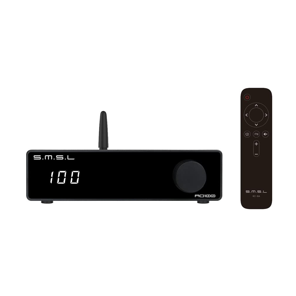 Buy SMSL AO100 Bluetooth 5.0 Class D Power Amp MA12070 70W×70W Stereo