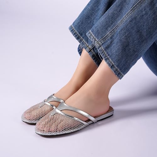 Image of DREAMSTORY Womens Beaded Flip Flops Beach Jeweled Thong Sandals