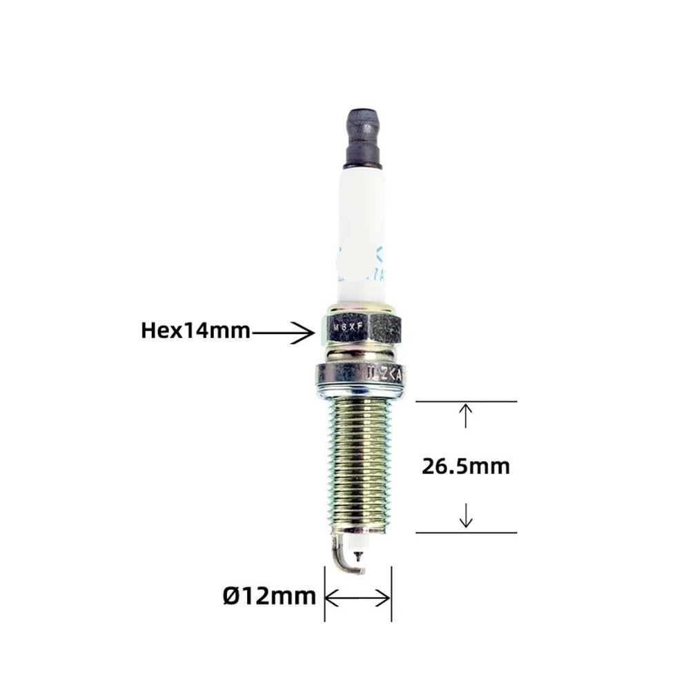 Candele di accensione Iridium Platinum per Motori Auto ILZKAR7A10 6043 Adatte per Classe C, Classe E, Sail, City OE A0041593903