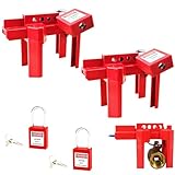 Young Dance Ball Valve Lockout,Adjustable Ball Valve Lockout Device,for 1/2