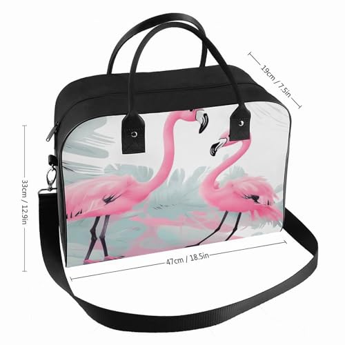 Maletín ligero Love Flamingo para laptop unisex miniatura 2