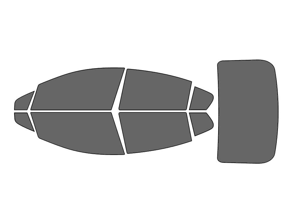 Rvinyl Window Tint Kit Compatible with Chevrolet Cruze 2016-2019 (Sedan) - Complete Precut Kit - 35%