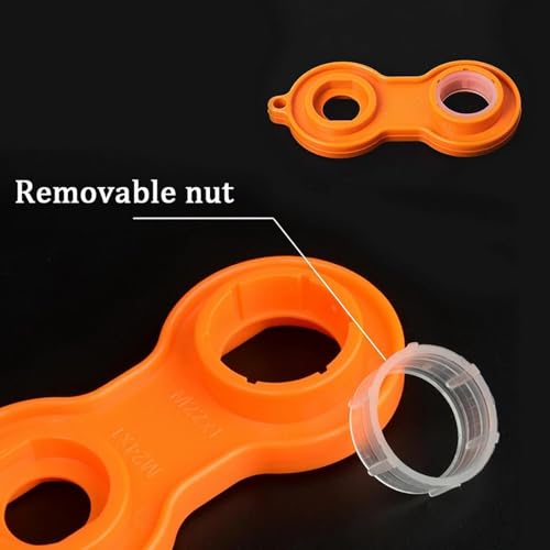 Image of Faucet Aerator Faucat Wrench, Removal Cleaning Tool, Sink Aerator Faucet Installing Tool Wrenchs Wrench Loosener for Bathroom, Kitchen, Sink, Tap, Plumbers Tools