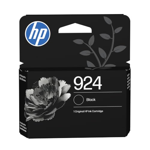 HP 924 Noir, Cartouche Encre Originale