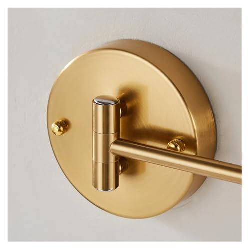 Lámpara de pared LED plegable ángulo ajustable luz blanca para dormitorio hogar 4