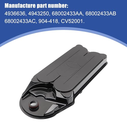 Image of SecosAutoparts 6.7L CV52001 Crankcase CCV Filter Compatible With Dodge Ram 2500 3500 4500 5500 2007-2020# 4936636 68002433AB 68002433AC 904-418