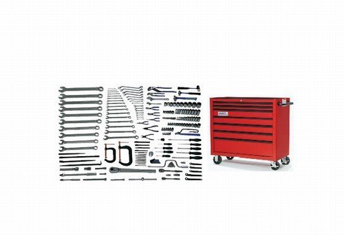 Williams WSC-172TB Heavy Maintenance Service Set with Tool Box 172-Piece