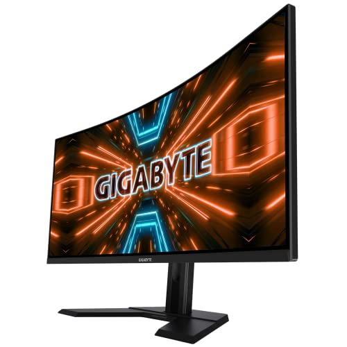Image of GIGABYTE G34WQC A 34 inch 144Hz Ultra-Wide Curved Gaming Monitor, 3440 x 1440 VA 1500R Display, 1ms (MPRT) Response Time, 90% DCI-P3, VESA Display HDR400, FreeSync Premium, (G34WQC A)