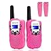 Produktbild Retevis RT388 Walkie Talkie Kinder, 8 Kanäle Funkgerät Große Reichweite mit Taschenlampe VOX, Geschenk Spielzeug ab 3-12 Jahre für Reise, im Freien (1 Paar, Rosa)