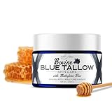 Bovine Methylene Blue Tallow Balm – Grass-Fed Tallow Moisturizer with Methylene Blue – Deep Hydration Face Balm For Mature Skin for Face, Hands & Dry Areas – Pasture-Raised, Non-Greasy – 2 oz