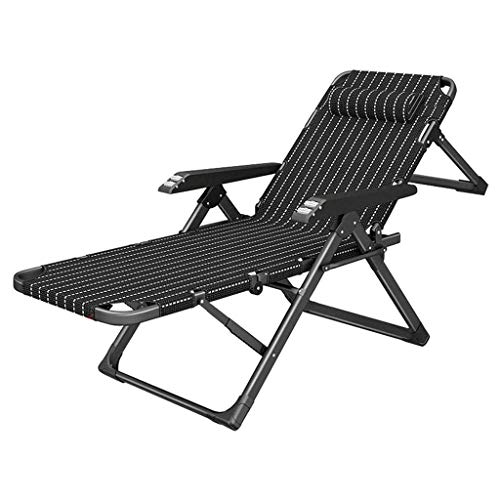 Chaise longue zero gravity robuste avec structure métallique premium pour extérieur - 2