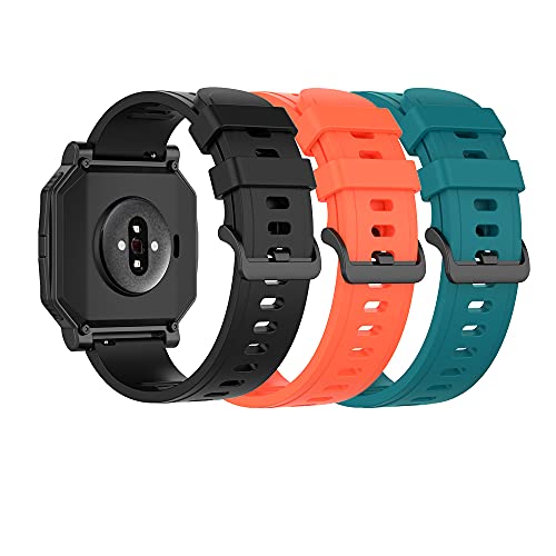 Senter band for Amazfit Neo band,20mm Soft Silicone Sport Replacement Strap band compatible with Amazfit Neo/GTR 42mm/ GTS/GTS 2/ GTS 2e/ GTS 2 Mini/Bip/Bip Lite/Bip S/Bip U Smart Watch