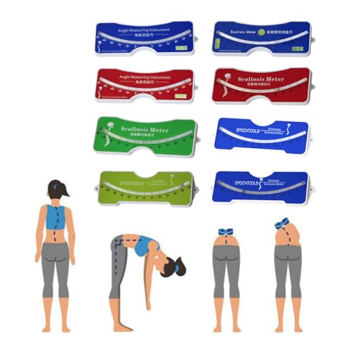 Scoliometer Meter Device With Bubble For Measuring Spinal Alignments Measure Spine