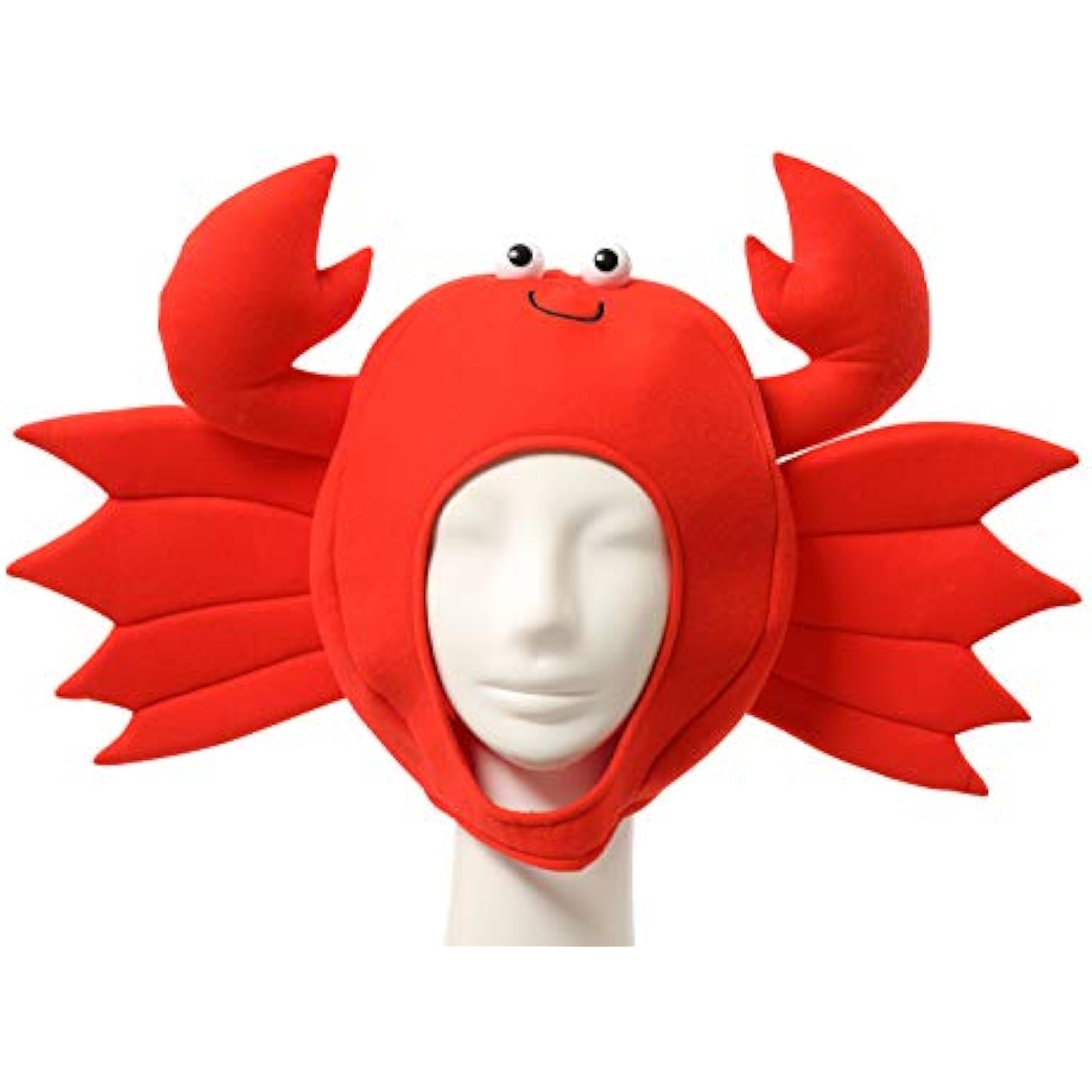 クリアストーン(Clearstone) かぶりもん コスプレ ハロウィン かぶりもの カニ ユニセックス レッド 詳細画像2