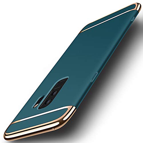NAISU Galaxy S9 Plus Case, Galaxy S9 Plus Back Cover, Ultra Slim & Rugged Fit Shock Drop Proof Impact Resist Protective Case, 3 in 1 Hard Case for Samsung Galaxy S9 Plus- Dark Green