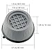 Ruiwaer 4pcs Washing Machine Foot Pads Dryer Refrigerator Base Fixed Non-Slip Pad Rubber Mat Washing Machine Support Dampers Stand Accessories
