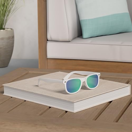Image of PolarSpex Polarized Sunglasses for Men and Women | UV Protection, Durable Lightweight Frame, Retro Style, Felt Carrying Case, Clear Vision for Driving, Fishing & Everyday Wear.