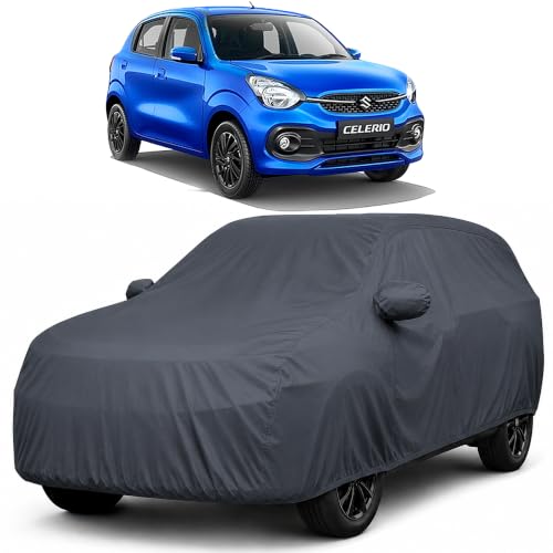 Image of Autofact Premium Car Cover for Celerio 2022-2026 | All Weather Waterproof Full Body Car Cover | Light-Weight Triple-Stitched Outdoor Shield with UV Protection, Dustproof & Heat-Resistant