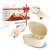 LINNER Saturn New OTC Hearing Aids for Senior & Adult, Rechargeable Amplifiers with Comfort Design, Noise Cancellation for Aid & Assist Hearing, Discreet & Nearly Invisible In-Ear Device