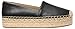 Michael Kors Women's Lynn Espadrille, Black, 6.5