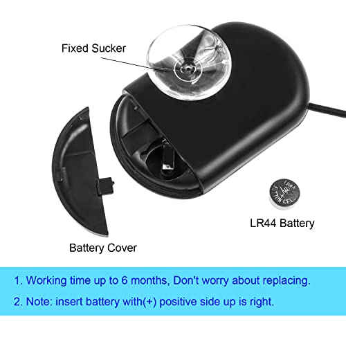 Digital Aquarium Thermometer - LCD Display Fish Tank Thermometer, Water Terrarium Temperature Thermometer with Suction… - Image 5