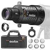 Godox BFP Flash Projector Attachment for Bowens Mount | Creative Light Effect Projector for Studio Flash | Compatible with AD400Pro, AD600Pro, QT600III, MS300, SK400II