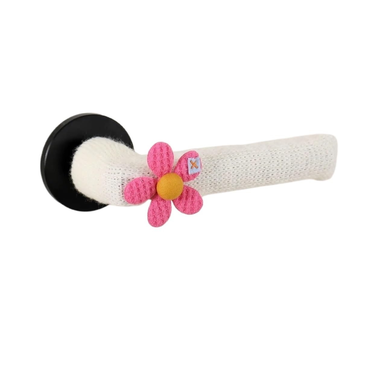TIANSHENGQI Flower Door Handle Protective Cover Thickened Bedroom Anti-Collision Winter Warm and Knitted Gloves(E,4pcs)